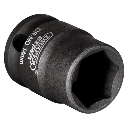 DRAPER Expert 14mm 3/8in. Square Drive Hi-Torq ; 6 Point Impact Socket: Model No.409-MMC