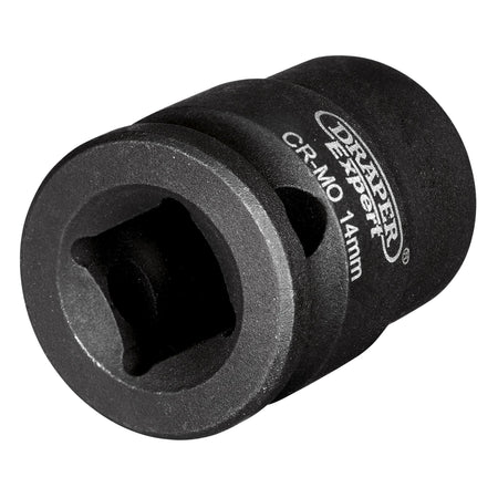 DRAPER Expert 14mm 3/8in. Square Drive Hi-Torq ; 6 Point Impact Socket: Model No.409-MMC