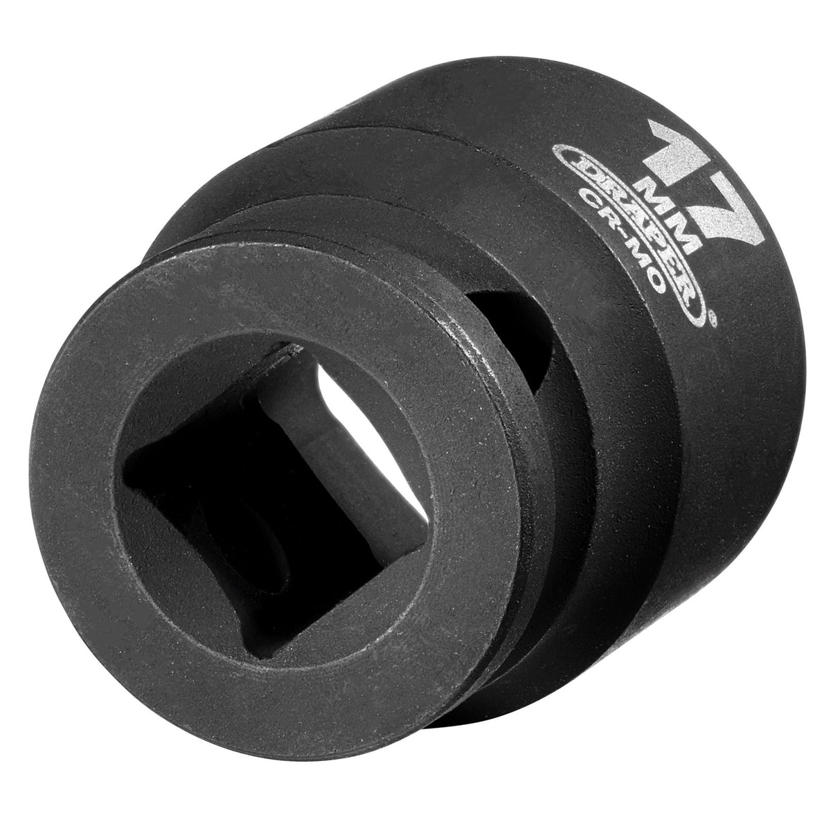 DRAPER Expert 17mm 3/8in. Square Drive Hi-Torq ; 6 Point Impact Socket: Model No.409-MMC