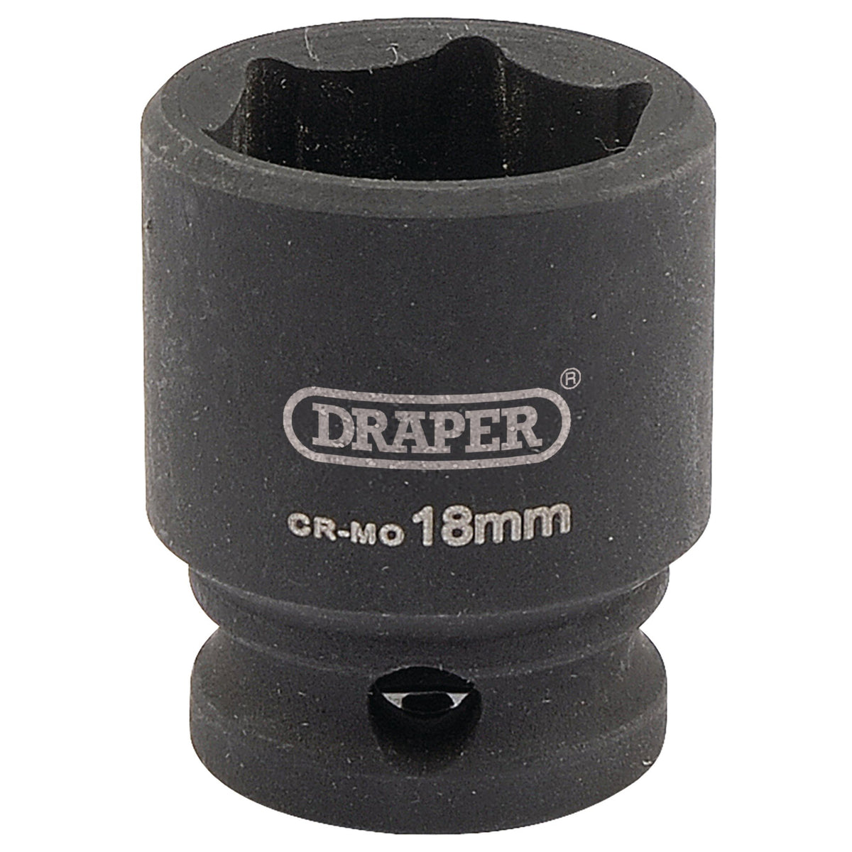 DRAPER Expert 18mm 3/8in. Square Drive Hi-Torq ; 6 Point Impact Socket: Model No.409-MMC