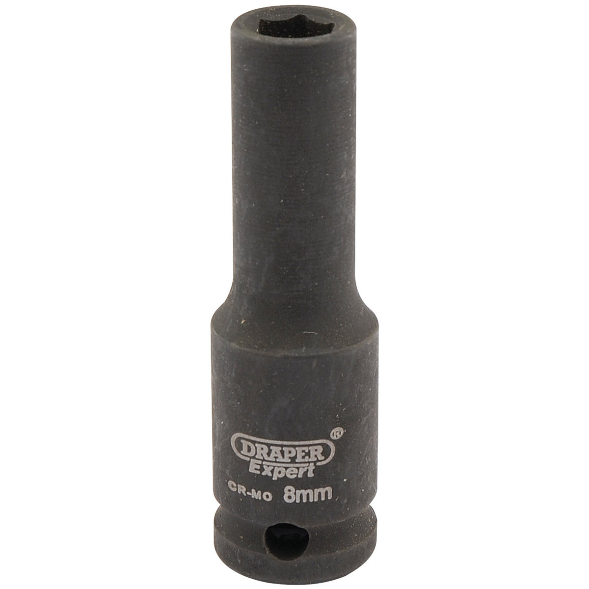 DRAPER Expert 8mm 3/8in. Square Drive Hi-Torq ; 6 Point Deep Impact Socket: Model No.409D-MMC