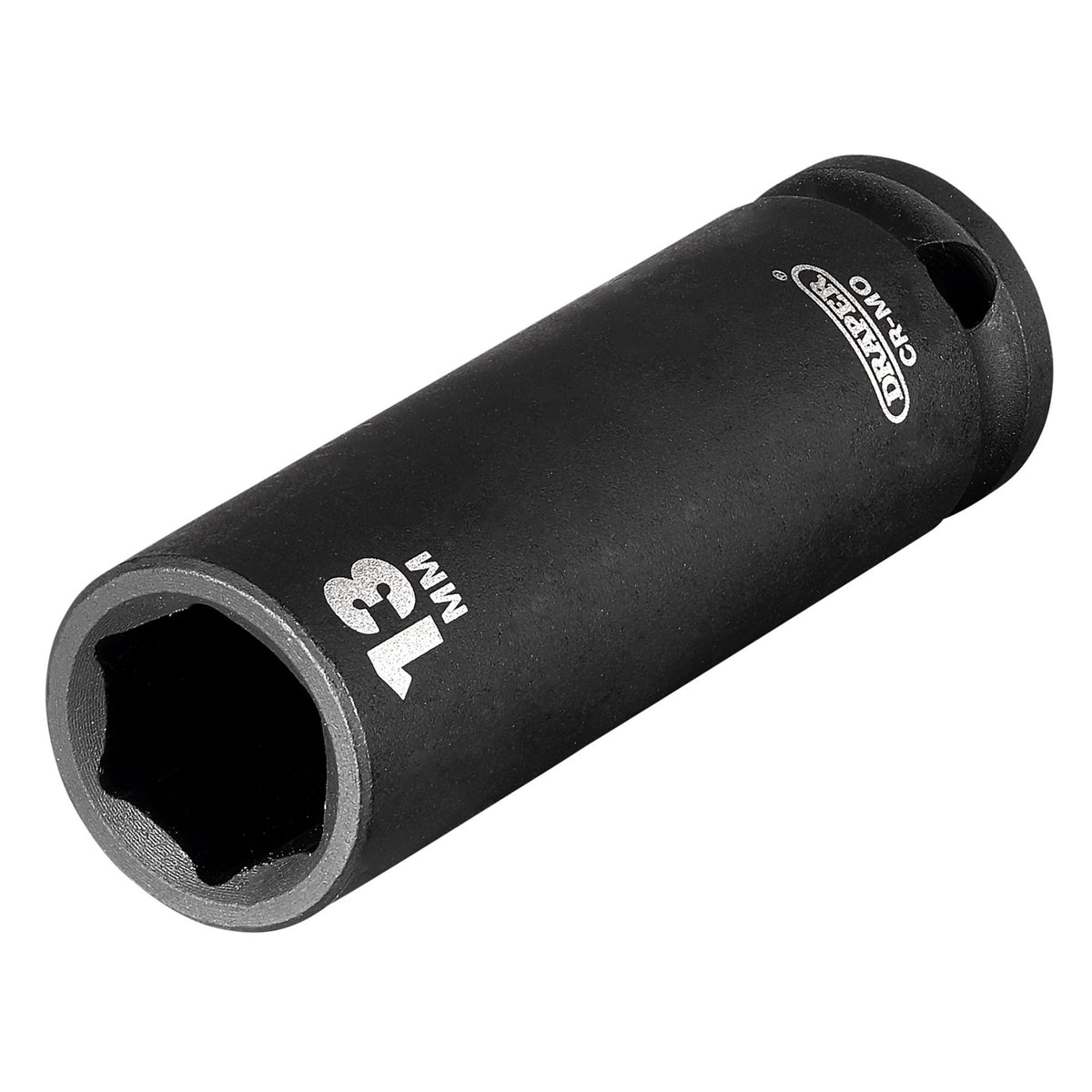 DRAPER Expert 13mm 3/8in. Square Drive Hi-Torq ; 6 Point Deep Impact Socket: Model No.409D-MMC