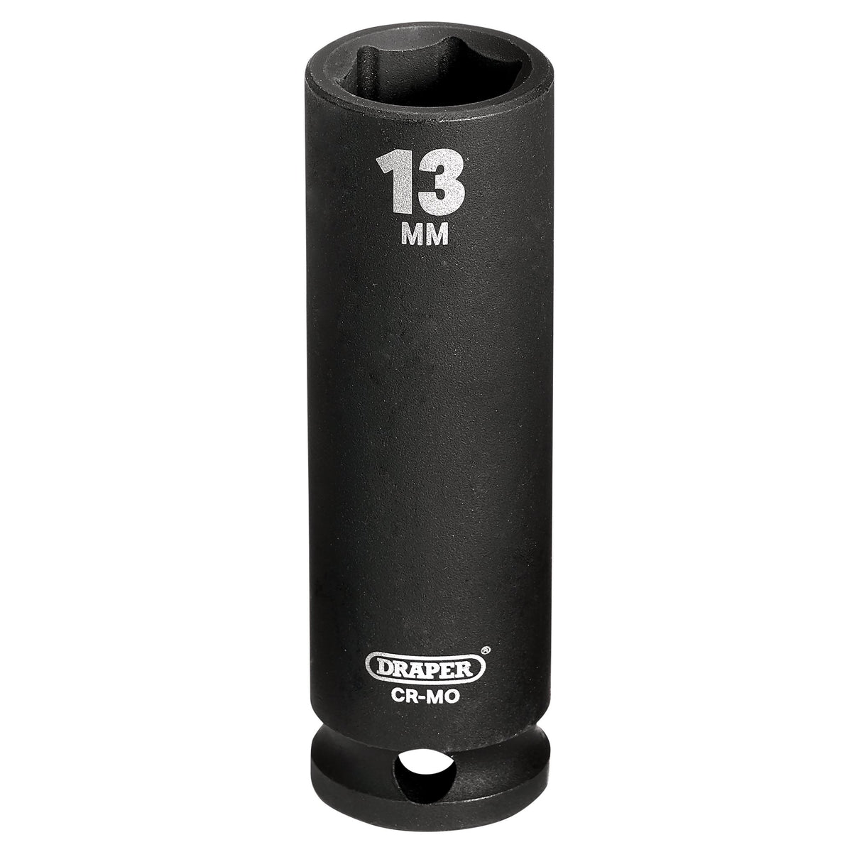 DRAPER Expert 13mm 3/8in. Square Drive Hi-Torq ; 6 Point Deep Impact Socket: Model No.409D-MMC