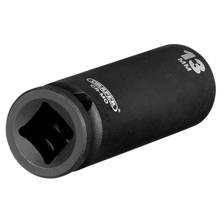 DRAPER Expert 13mm 3/8in. Square Drive Hi-Torq ; 6 Point Deep Impact Socket: Model No.409D-MMC