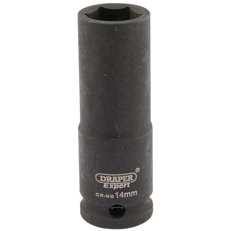 DRAPER Expert 14mm 3/8in. Square Drive Hi-Torq ; 6 Point Deep Impact Socket: Model No.409D-MMC