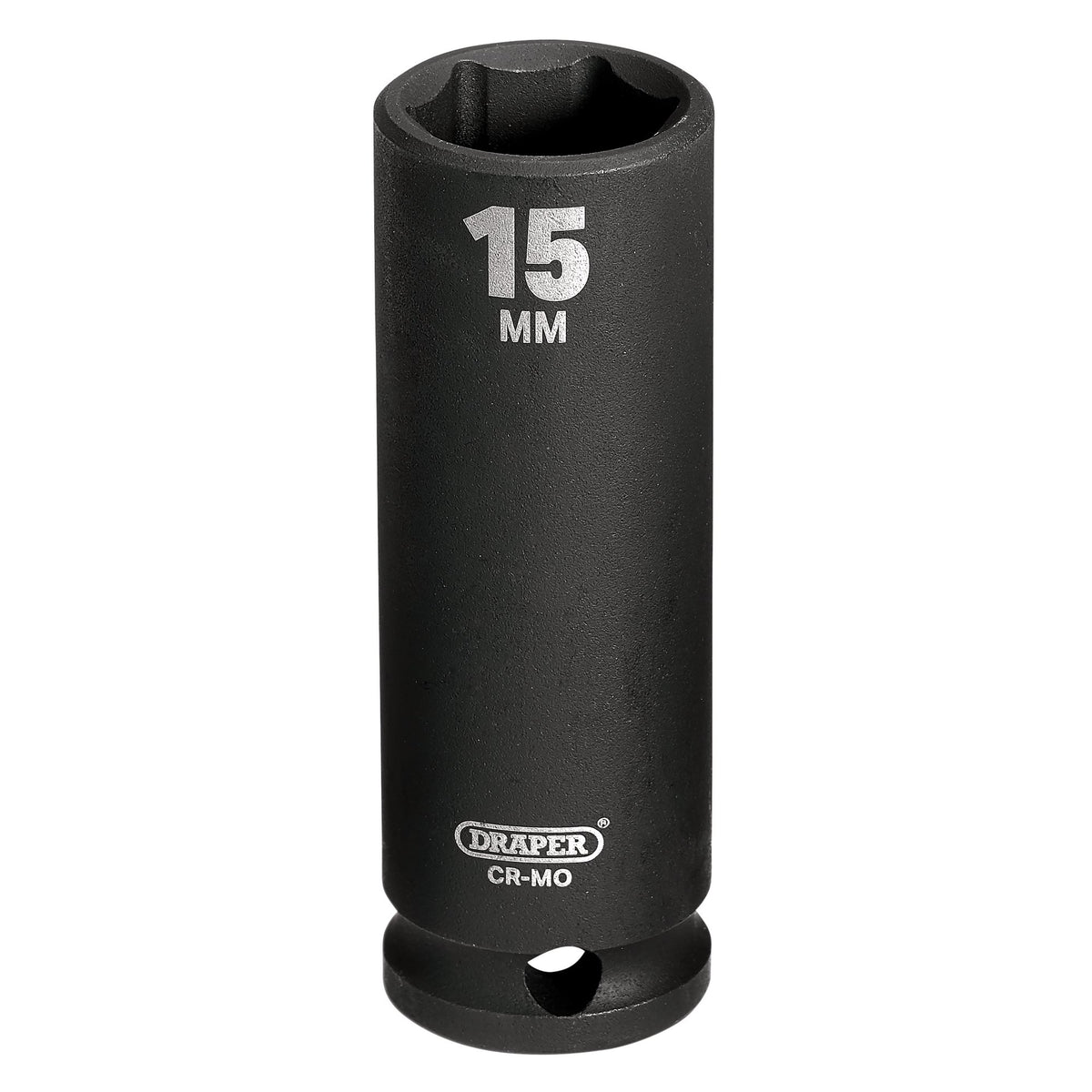 DRAPER Expert 15mm 3/8in. Square Drive Hi-Torq ; 6 Point Deep Impact Socket: Model No.409D-MMC