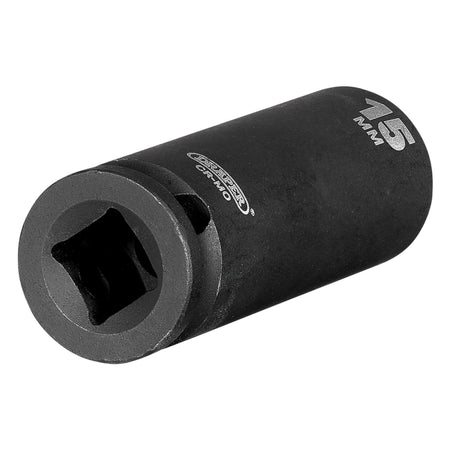 DRAPER Expert 15mm 3/8in. Square Drive Hi-Torq ; 6 Point Deep Impact Socket: Model No.409D-MMC