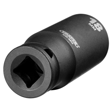DRAPER Expert 18mm 3/8in. Square Drive Hi-Torq ; 6 Point Deep Impact Socket: Model No.409D-MMC