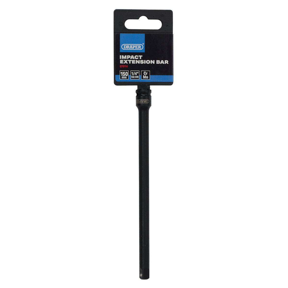 DRAPER Expert 150mm 1/4in. Square Drive Impact Extension Bar: Model No.809