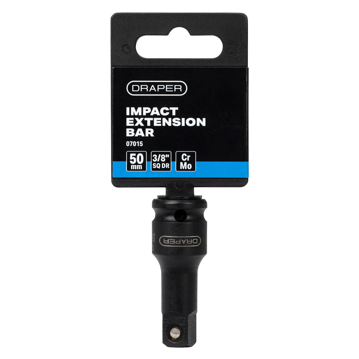 DRAPER Expert 45mm 3/8in. Square Drive Impact Extension Bar: Model No.909