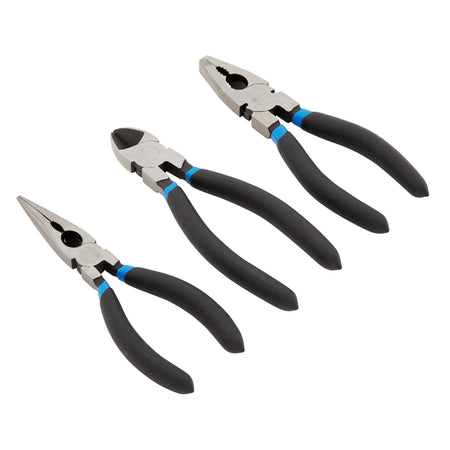 DRAPER 3 Piece Pliers Set: Model No.1073BLISH
