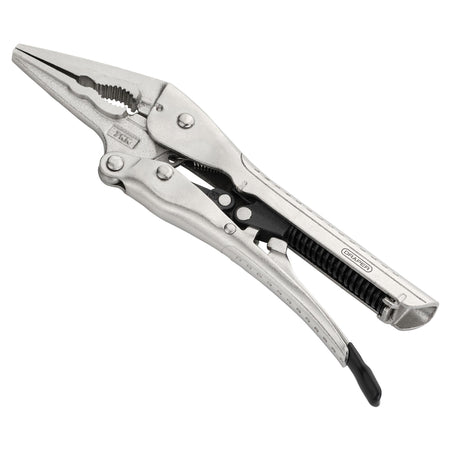 Long Nose Locking Pliers, 200mm