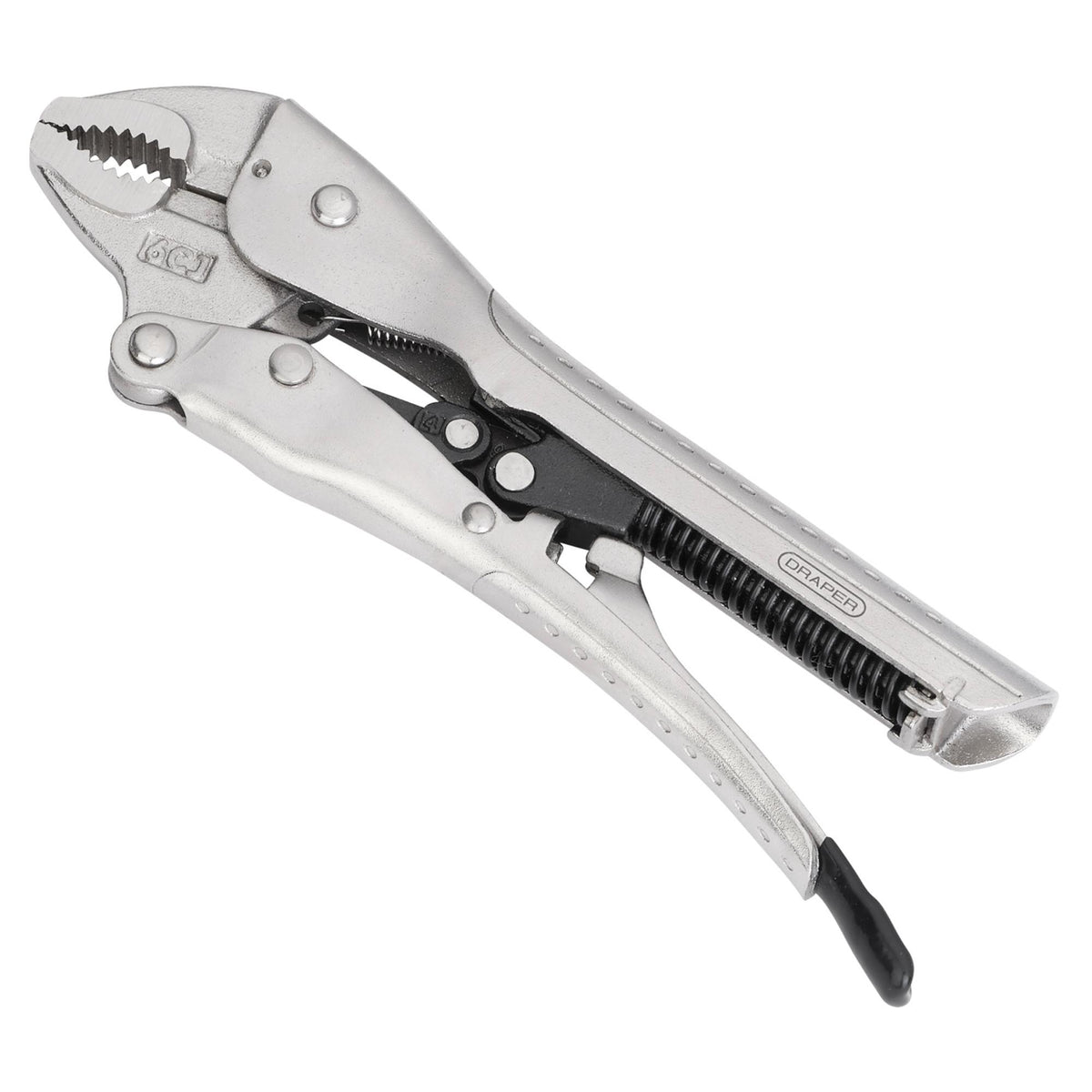 Curved Jaw Auto Locking Pliers, 175mm
