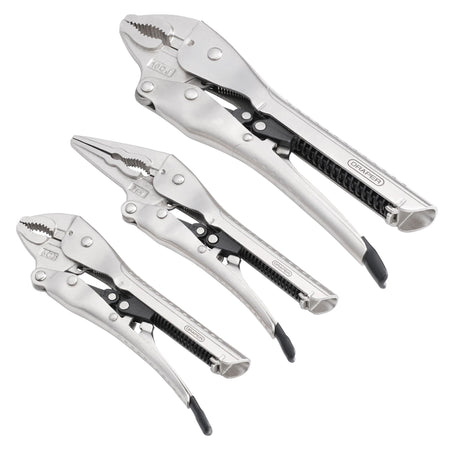 Auto Locking Pliers Set (3 Piece)