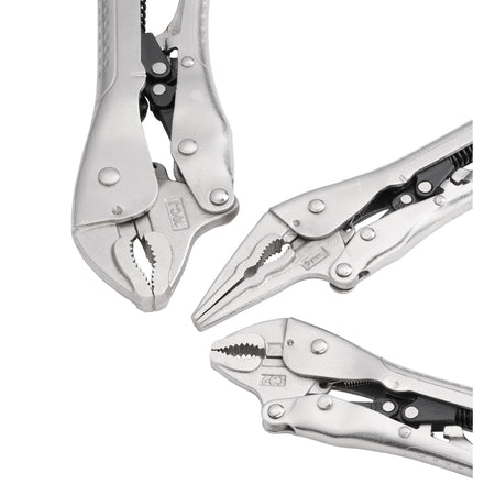 Auto Locking Pliers Set (3 Piece)