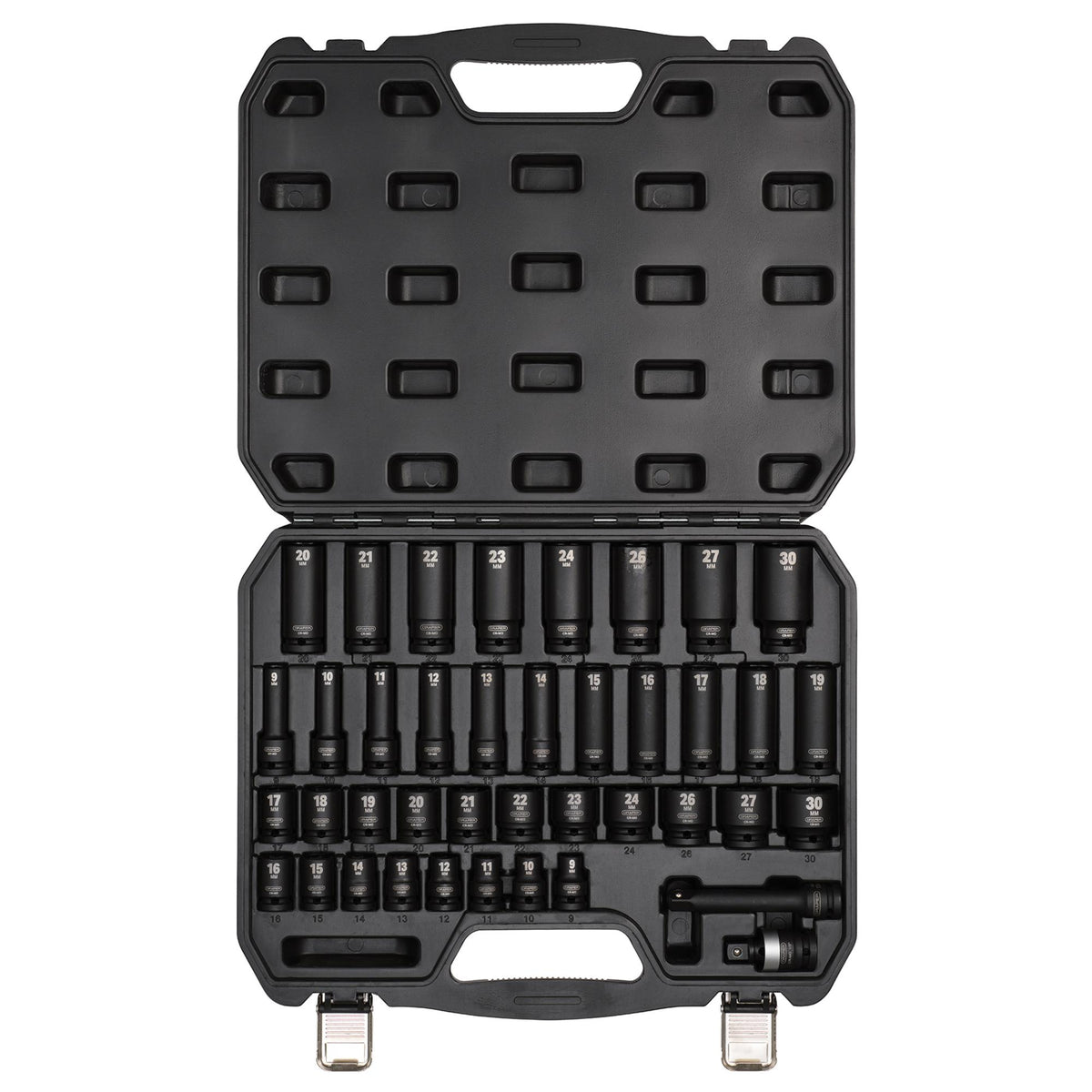 Draper Hi-TORQ® Impact Socket Set, 1/2" Sq. Dr. (40 Piece)