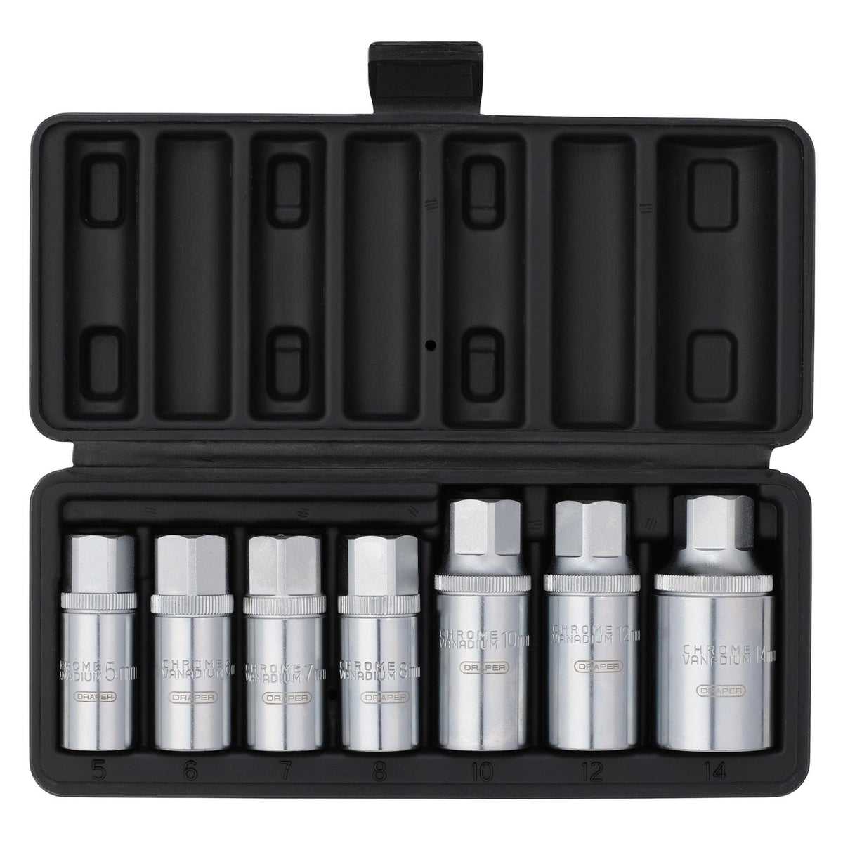 Stud Extractor Set, 3/8" Sq. Dr., 1/2" Sq. Dr. (7 Piece)