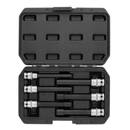 Extra Long E-Type Sockets, 1/2" Sq. Dr. (6 Piece)