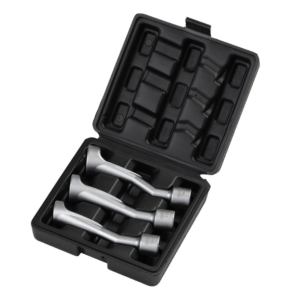 Injection Line Socket Set, 1/2" Sq. Dr. (3 Piece)