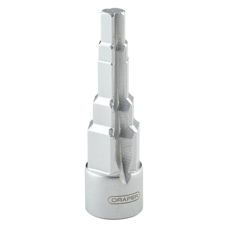 Radiator Spud Wrench, 1/2" Sq. Dr., 5-Steps, 10-21mm