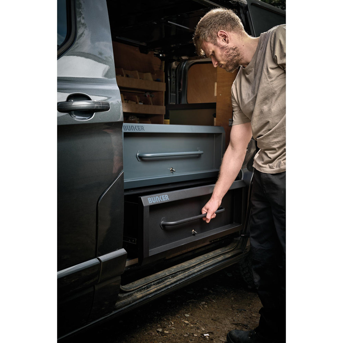 BUNKER K1 Stacker, Grey