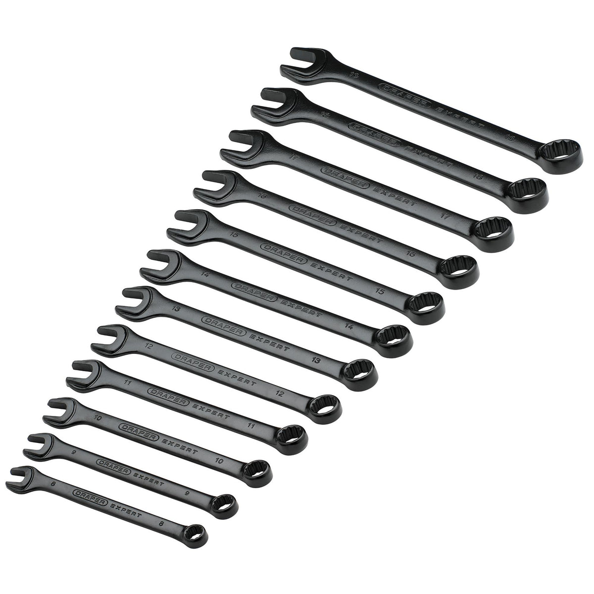 Draper Expert HI-TORQ® Metric Combination Spanner Set in Foam Tray (12 Piece)