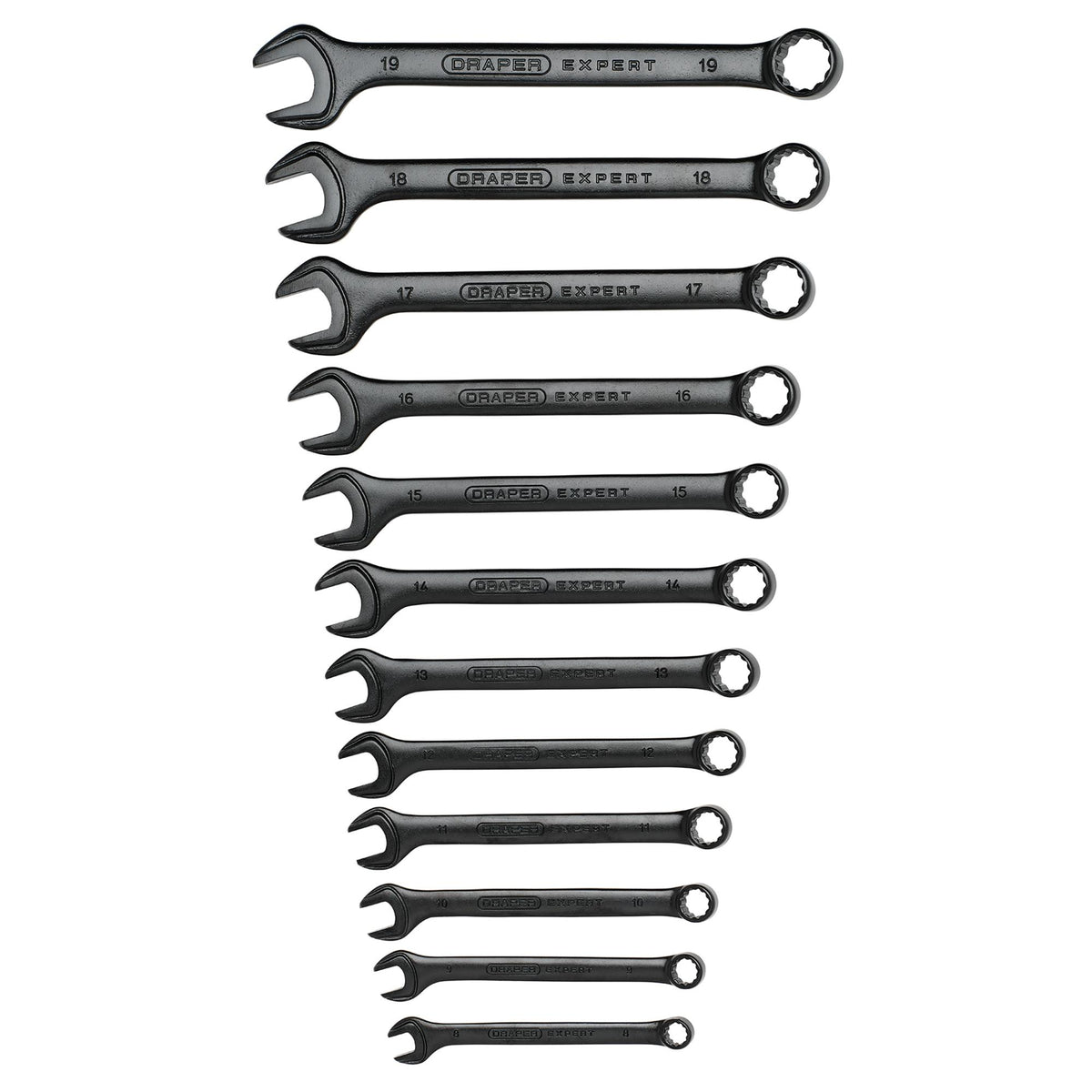Draper Expert HI-TORQ® Metric Combination Spanner Set in Foam Tray (12 Piece)