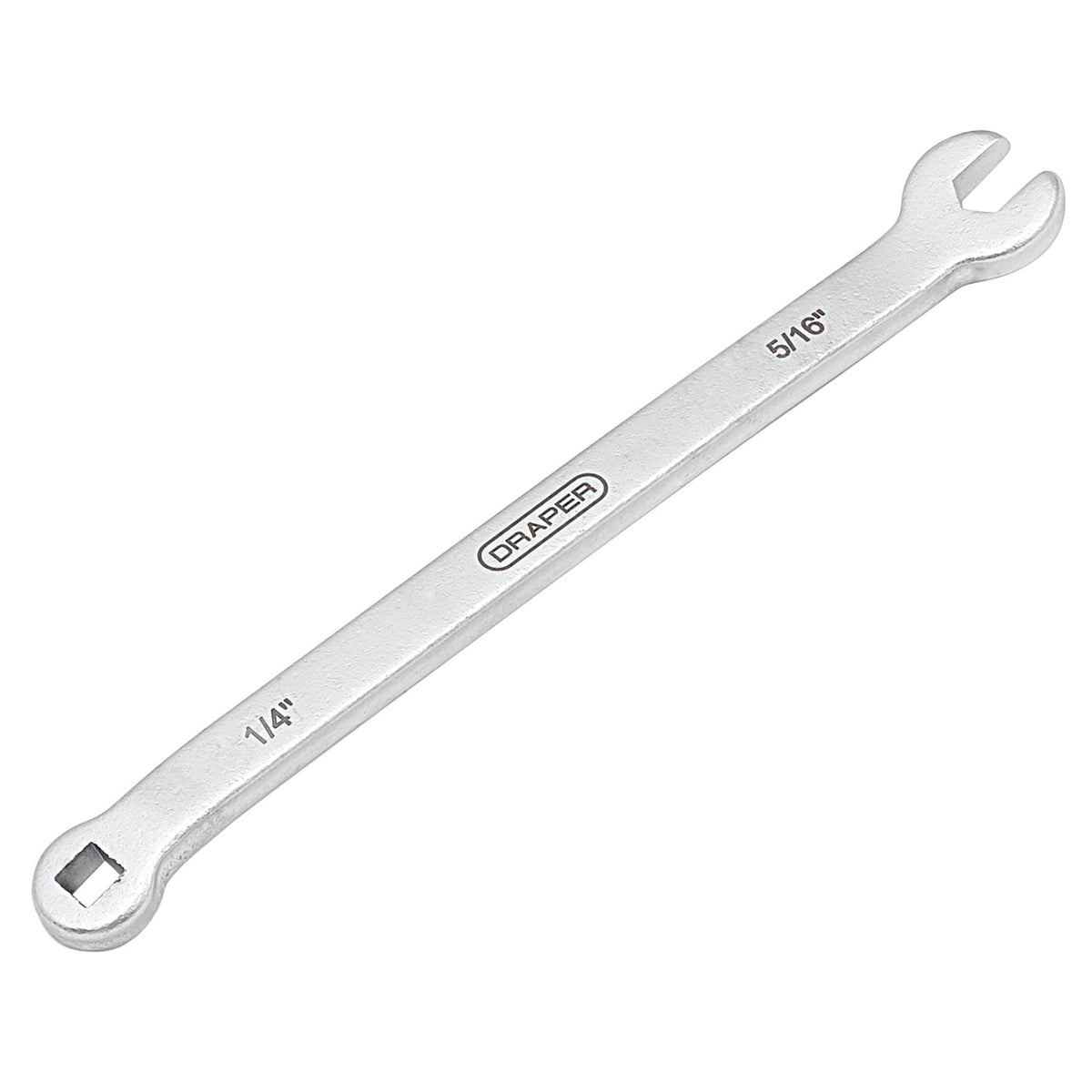 DRAPER 1/4in. Square x 5/16in. Square Brake Adjusting Wrench: Model No.BAW