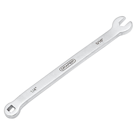 DRAPER 1/4in. Square x 5/16in. Square Brake Adjusting Wrench: Model No.BAW