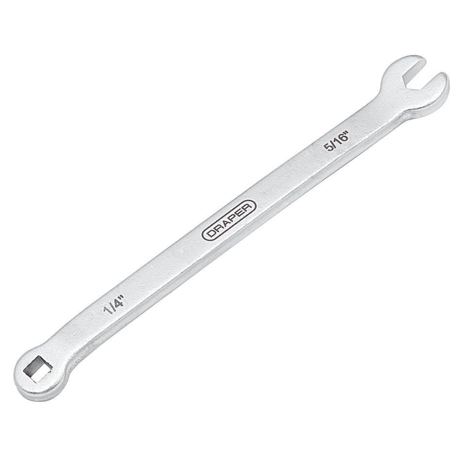 DRAPER 1/4in. Square x 5/16in. Square Brake Adjusting Wrench: Model No.BAW