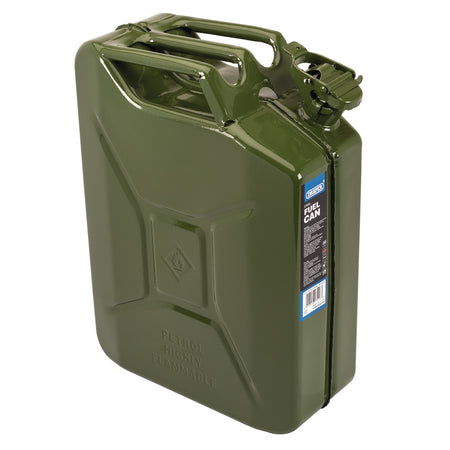 Steel Fuel Can, 20L, Green : Model No. SFC20L-GREEN/C