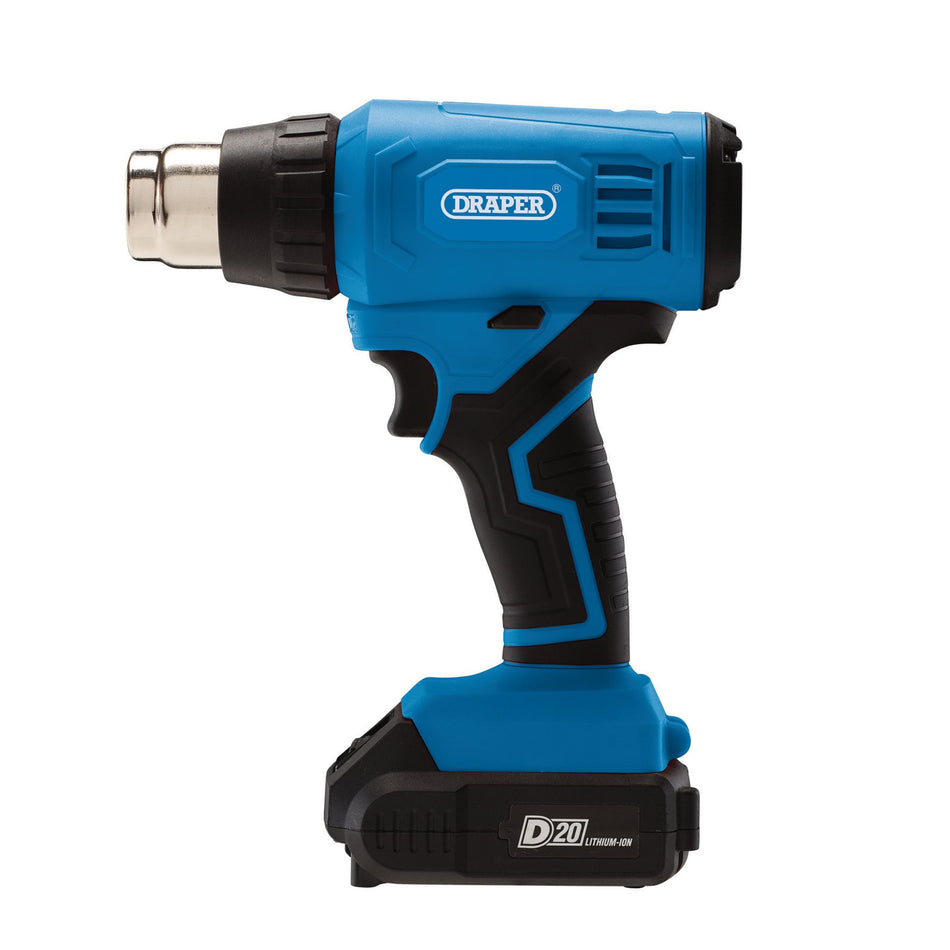 D20 20V Heat Gun (Sold Bare): Model No. D20HG550/B