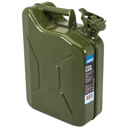 Steel Fuel Can, 10L, Green : Model No. SFC10L-GREEN/C