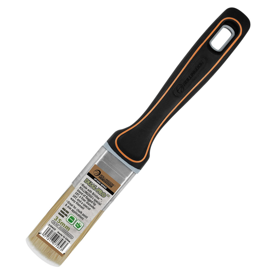 ROLLINGDOG Dual-Pro DP1000 Paint Brush, 35mm : Model No. 10453