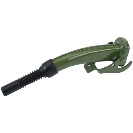 Green Steel Spout for 10/20L Fuel Cans : Model No. SFC-SP-GREEN/C