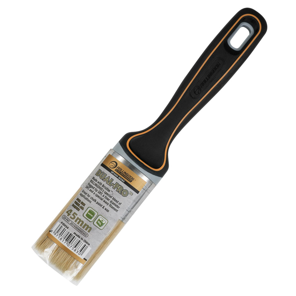 ROLLINGDOG Dual-Pro DP1000 Paint Brush, 45mm : Model No. 10454