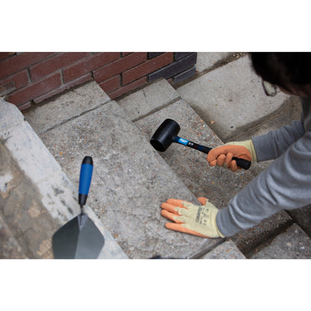 Rubber Mallet with Fibreglass Shaft, 450g/16oz: Model No. RM450FG/SP.