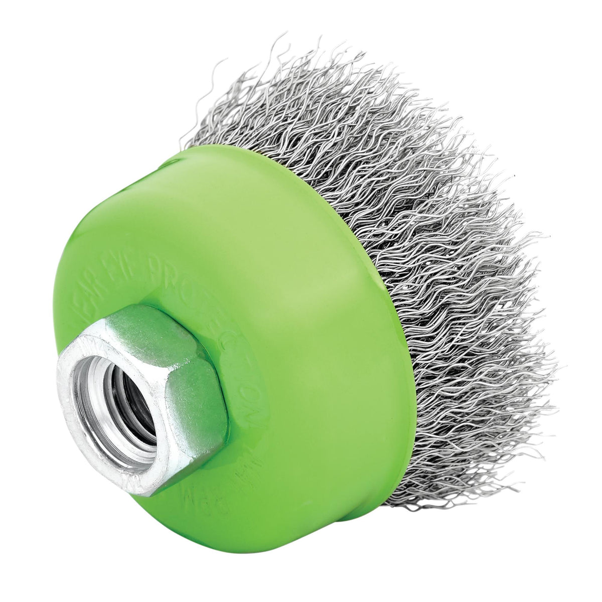 Stainless-Steel Crimped Wire Cup Brush, 65mm, M14 : Model No. WBC8