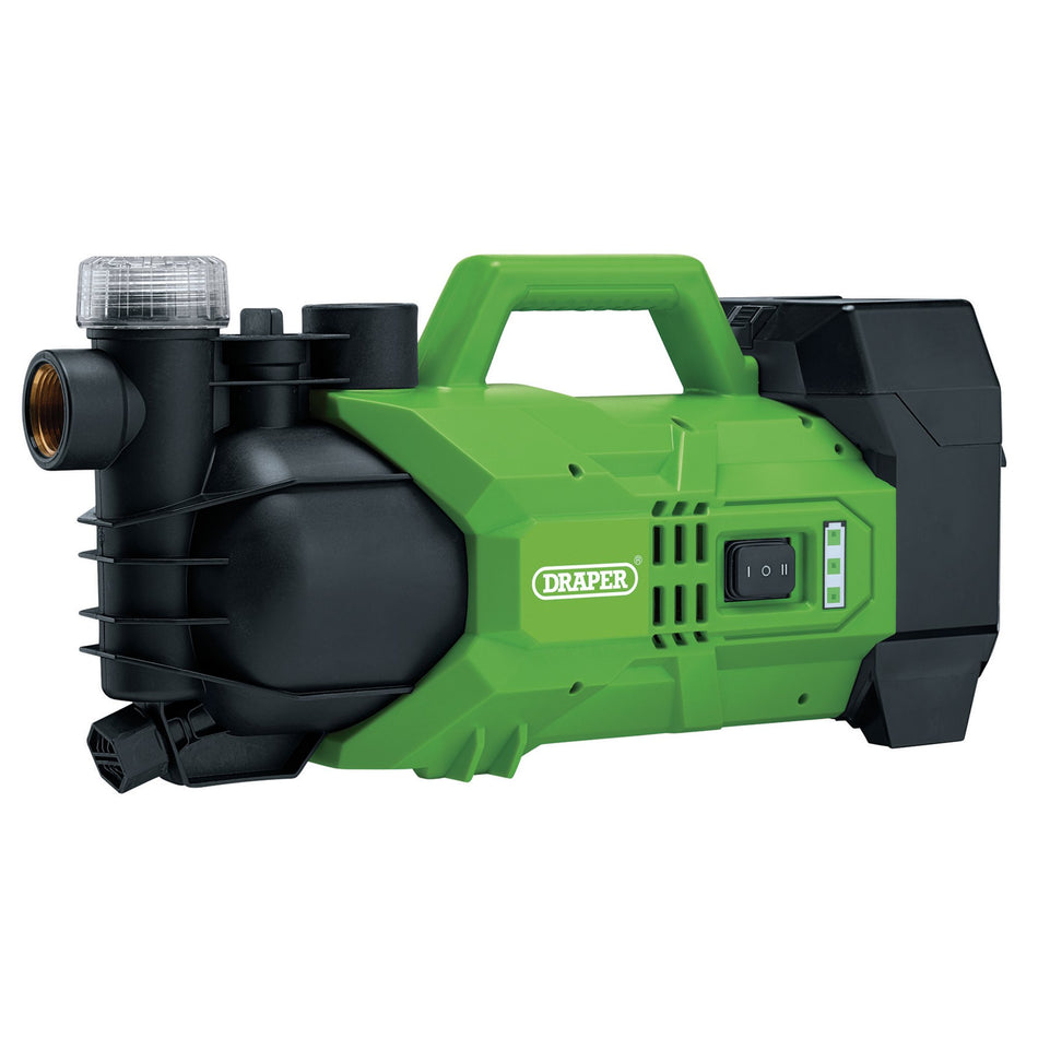 DRAPER D20 20V Water Pump (Sold Bare) Model No. D20G/WP