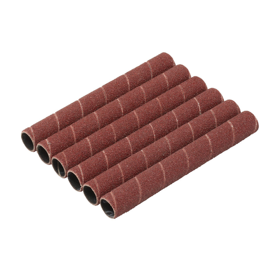 Aluminium Oxide Sanding Sleeves, 12.7 x 115mm, 80 Grit (Pack of 6) : Model No. SSAO1