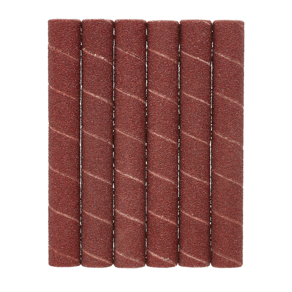Aluminium Oxide Sanding Sleeves, 12.7 x 115mm, 80 Grit (Pack of 6) : Model No. SSAO1