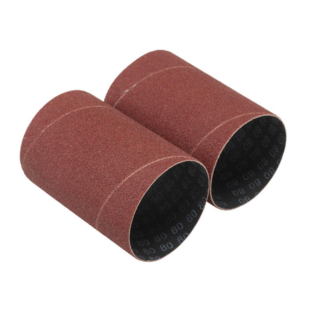 Aluminium Oxide Sanding Sleeves, 75 x 115mm, 80 Grit (Pack of 2) : Model No. SSAO6