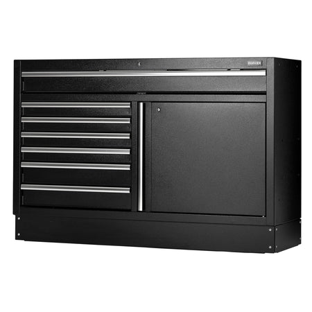 BUNKER Modular Floor Cabinet, 7 Drawer, 1360mm : Model No. MS400-7BU54