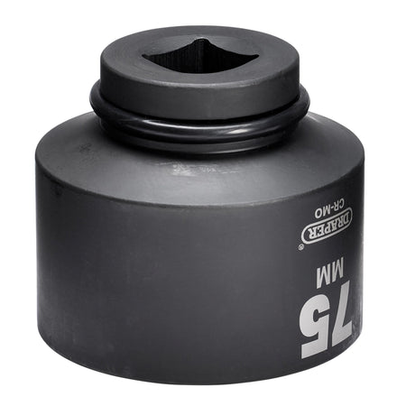 Draper HI-TORQ Impact Socket, 1" Sq. Dr. 75mm: No.425-MM