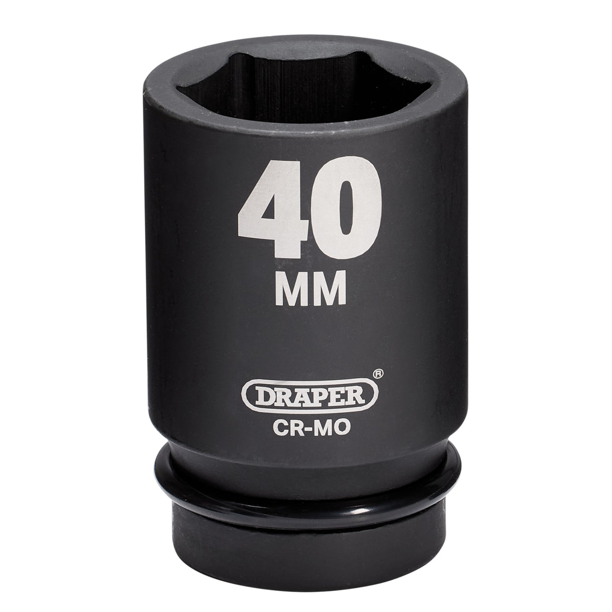 Draper HI-TORQ Deep Impact Socket, 1" Sq. Dr., 40mm: No.425D-MM