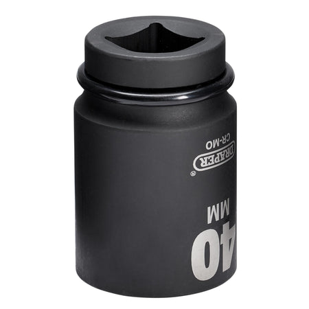 Draper HI-TORQ Deep Impact Socket, 1" Sq. Dr., 40mm: No.425D-MM