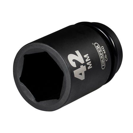Draper HI-TORQ Deep Impact Socket, 1" Sq. Dr., 42mm: No.425D-MM