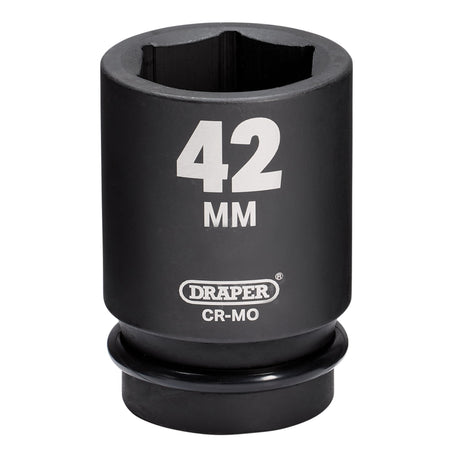 Draper HI-TORQ Deep Impact Socket, 1" Sq. Dr., 42mm: No.425D-MM