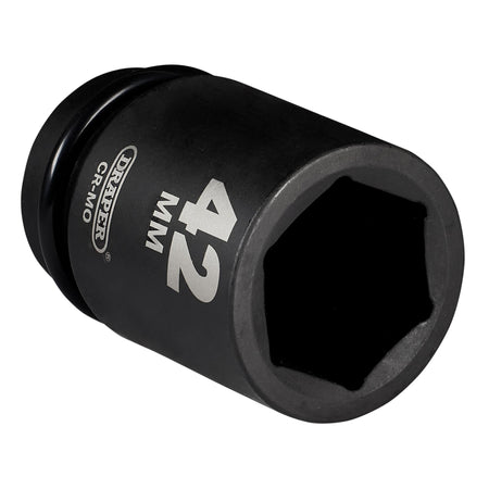 Draper HI-TORQ Deep Impact Socket, 1" Sq. Dr., 42mm: No.425D-MM