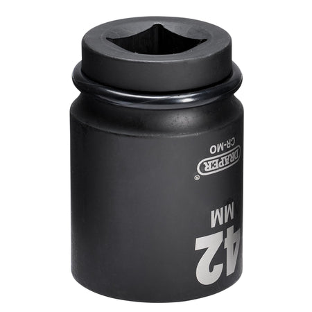 Draper HI-TORQ Deep Impact Socket, 1" Sq. Dr., 42mm: No.425D-MM